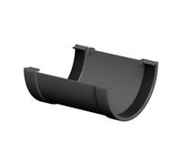 Floplast 16M 170mm Xtraflo Industrial Gutter Kit - Stopend Outlet - Grey