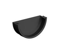 Floplast 20M 170mm Xtraflo Industrial Gutter Kit Standard Black - Complete 5 X 4M Set