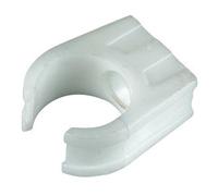 Floplast 21.5Mm White O/F Pipe Clip OS16W