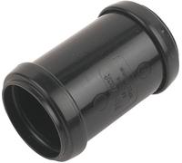 Floplast 245312 Black Push-Fit Waste Pipe Coupler (Dia)40mm