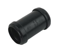 Floplast 32Mm Black Pp Str.coupling WP07B