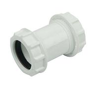 Floplast White Coupler (Dia)32mm
