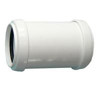 FLOPLAST 32mm White Pushfit Waste Pipe Coupling - Bag of 2
