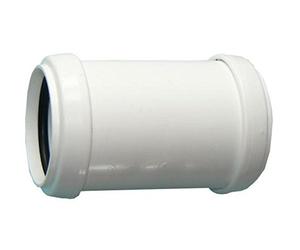FLOPLAST 32mm White Pushfit Waste Pipe Coupling - Bag of 5