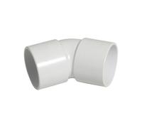 Floplast 50Mm White Abs 135*Bend WS20W