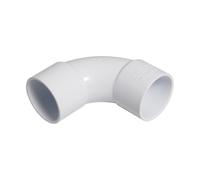 Floplast 50Mm White Abs 92.5* Bend WS16W