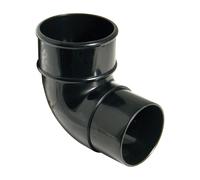Floplast 68Mm Black 90* Bend RB1B