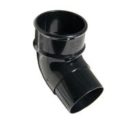 Floplast 68Mm Black Offset Bend RB2B