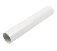 FloPlast 68mm White Round Downpipe 4M