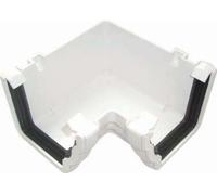 FLOPLAST 90° Angle - Internal RAN1 for 110mm Niagara Ogee System (Brown)