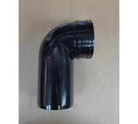 FloPlast Solvent Weld Soil 90 Degree Spigot Bend - SS168 - Grey