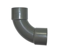 FloPlast ABS Solvent Weld 92.5 Degree Bend 32mm Grey - WS14 - Perfect for Plumbing Projects - Grey