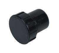 Floplast Abs Solvent Weld Access Plug 40mm Black (Pack Of 10)