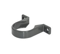 Floplast Abs Solvent Weld Pipeclip 40mm Grey