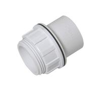 Floplast Abs Solvent Weld Tank Connector 32mm White (Pack Of 10)