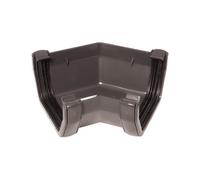 Floplast Anthracite Grey Square 135° Gutter Angle