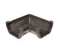 Floplast Anthracite Grey Square 90° Gutter Angle