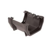 Floplast Anthracite Grey Square Union Bracket (Dia) 114mm