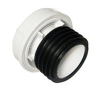 FloPlast AX110W External Air Admittance Valve 110mm - 82mm Push Fit / Solvent - White