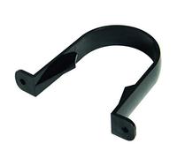 FLOPLAST Black 68mm Round Gutter Pipe Clip - Bag of 5