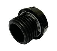 Floplast Black Push-Fit Air Admittance Valve, (Dia)110mm