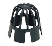 Floplast Black Round Gutter Guard (Dia)68mm