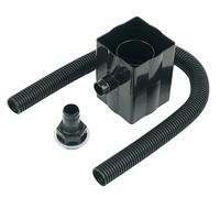 Floplast Black Round & Square Gutter Diverter