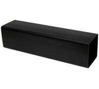 Floplast Black Square Downpipe (L)2.5M (Dia)65mm