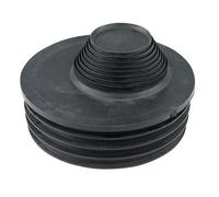 Floplast Black Waste Pipe Adaptor, (Dia)110mm