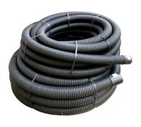Floplast Black Waste Pipe, (L)25M (Dia)100mm
