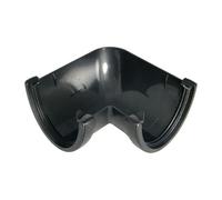 FloPlast Hi Cap Cast Iron Effect 90 Degree Angle - 114mm - RAH1 - Grey
