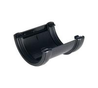 Floplast Cast Iron Effect Half Round Gutter Union Bracket 112mm Pack Of 2