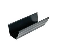 Floplast Cast Iron Effect Ogee Gutter 110mm X 80mm X 4M - Pack Of 2 - Upvc, 20-Year Guarantee