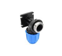Floplast Wallplate Pipe Elbow (Dia)98mm