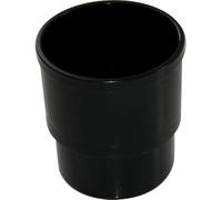 FloPlast Deepflow/Hi-Cap Downpipe Socket - 80mm Black