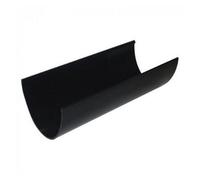 Floplast Deepflow Hi-Cap Gutter 115mm X 75mm Black 3M Extruded Length
