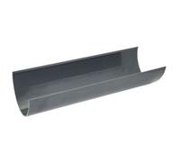 Floplast Deepflow Hi-Cap Gutter 115mm X 75mm X 4M Anthracite Grey