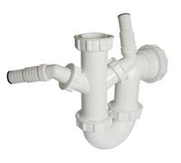 Floplast Double Nozzle Appliance Trap (Dia)40mm