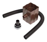 FloPlast FloSaver RVS1Br Brown Rainwater Diverter FloPlast Brown