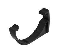 Floplast Half Round 75mm Gutter Fascia Bracket Black