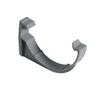 FloPlast Half Round 75mm Gutter Fascia Bracket Grey