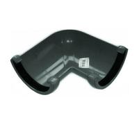 Floplast Half Round Gutter Angle - 90 Degree X 112mm Anthracite Grey