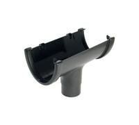 Floplast Hi Cap Cast Iron Effect Running Outlet