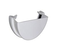 Floplast Hi-Cap External Stop End White