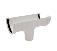 Floplast Hi-Cap Running Outlet 68mm White