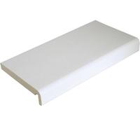 Floplast Mammoth White Fascia Board, (L)4M (W)225mm