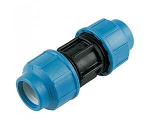 FLOPLAST MDPE 32mm Coupling - Bag of 2