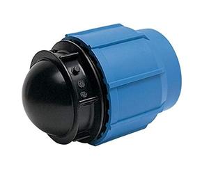 FLOPLAST MDPE 32mm End Cap - Bag of 2