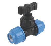Floplast MDPE Stop Cock 25x25mm | 492042