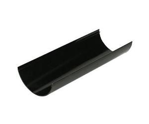 FloPlast Mini Gutter 76mm Black Gutter 2M